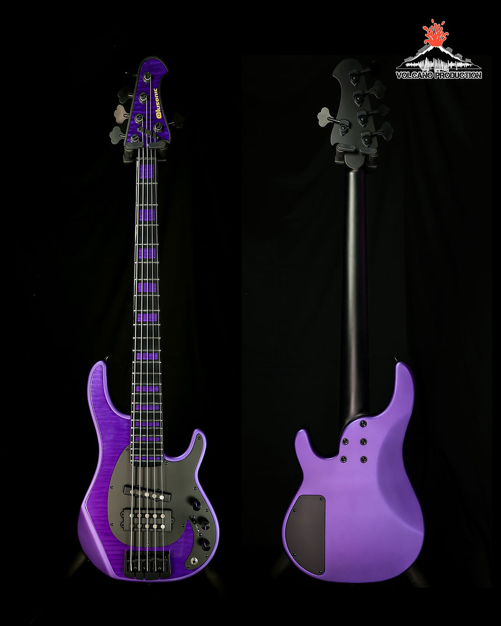 縮圖：Alusonic Django Deluxe 5 Metallic Purple