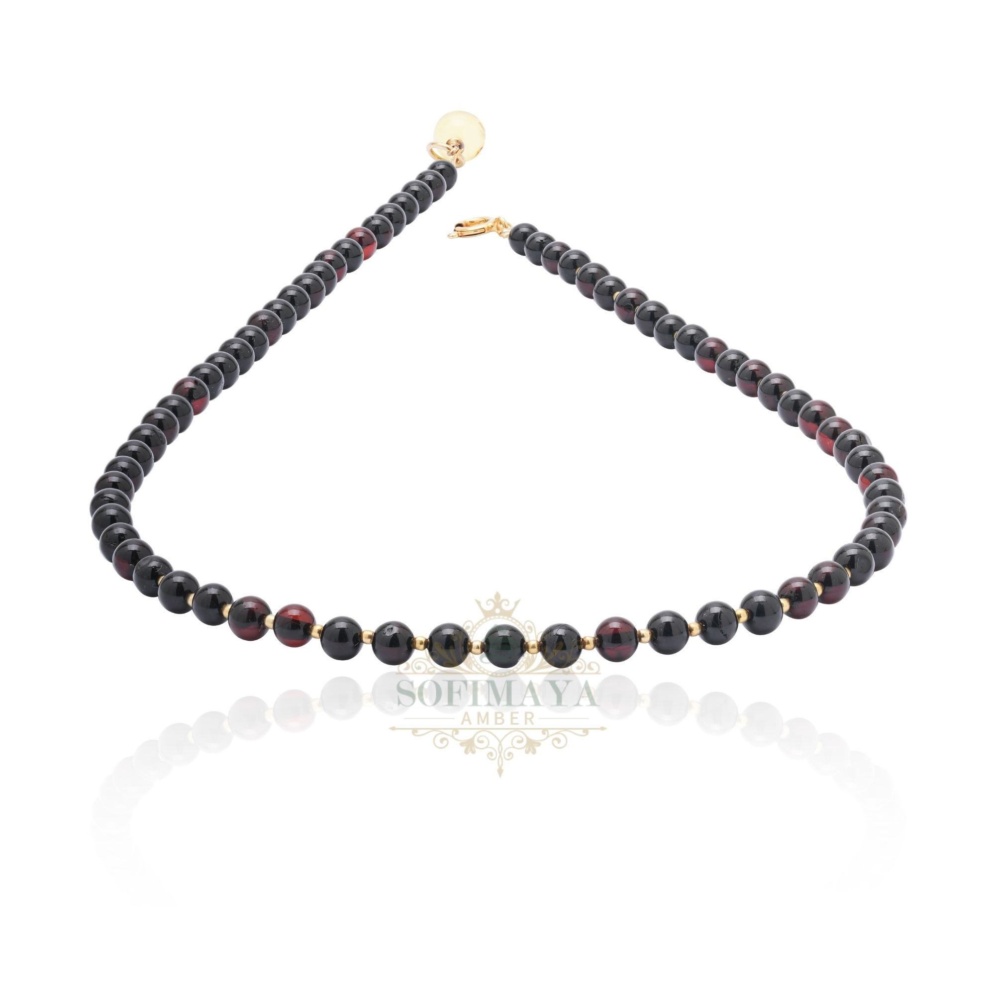 Hakiki Orjinal Damla Kehribar Yetişkin Kolye