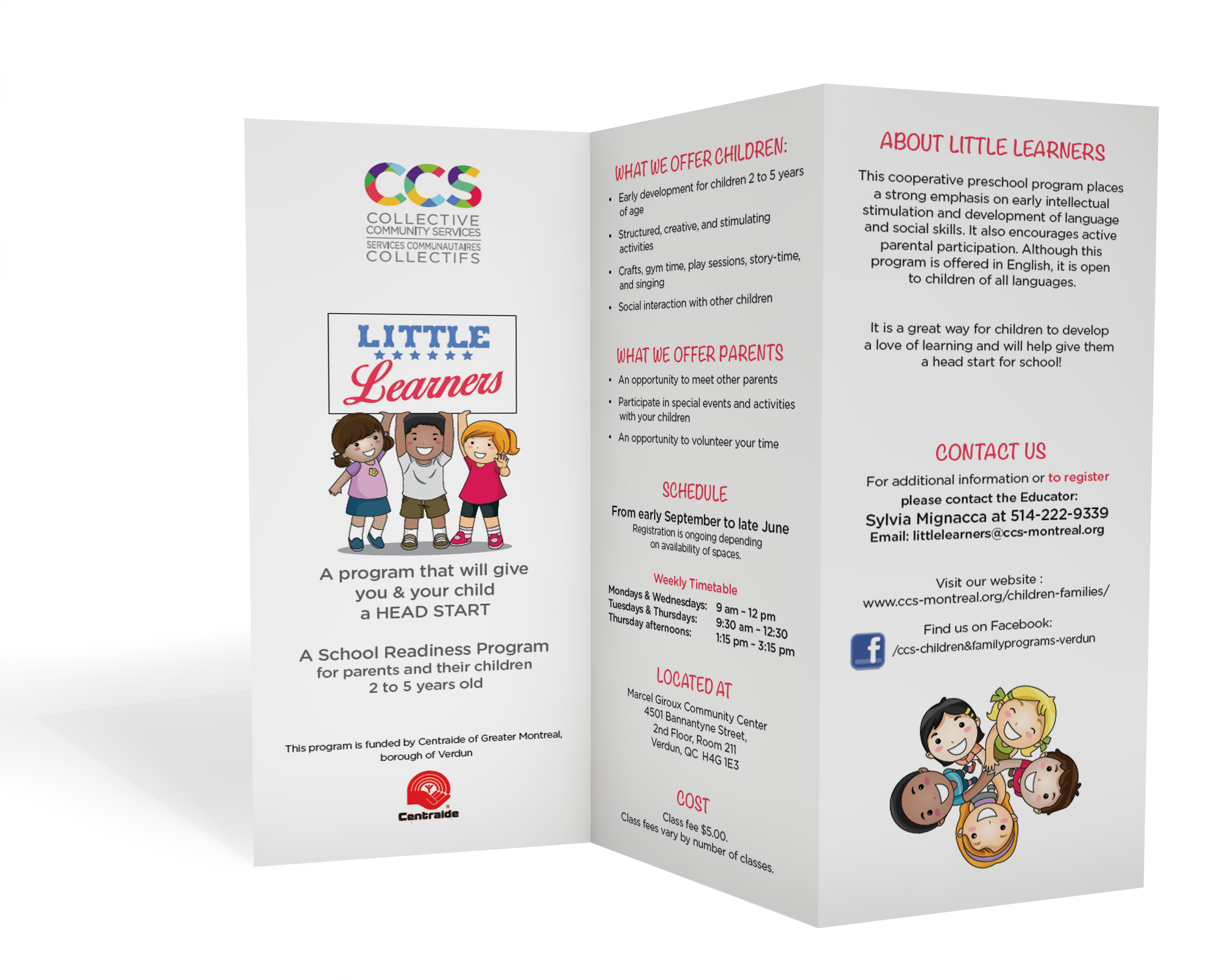 Tri-fold pamphlet