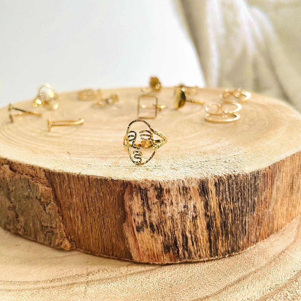 Miniature : Bague en acier Chenoa