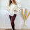 Miniature : Jean simili Soann bordeaux