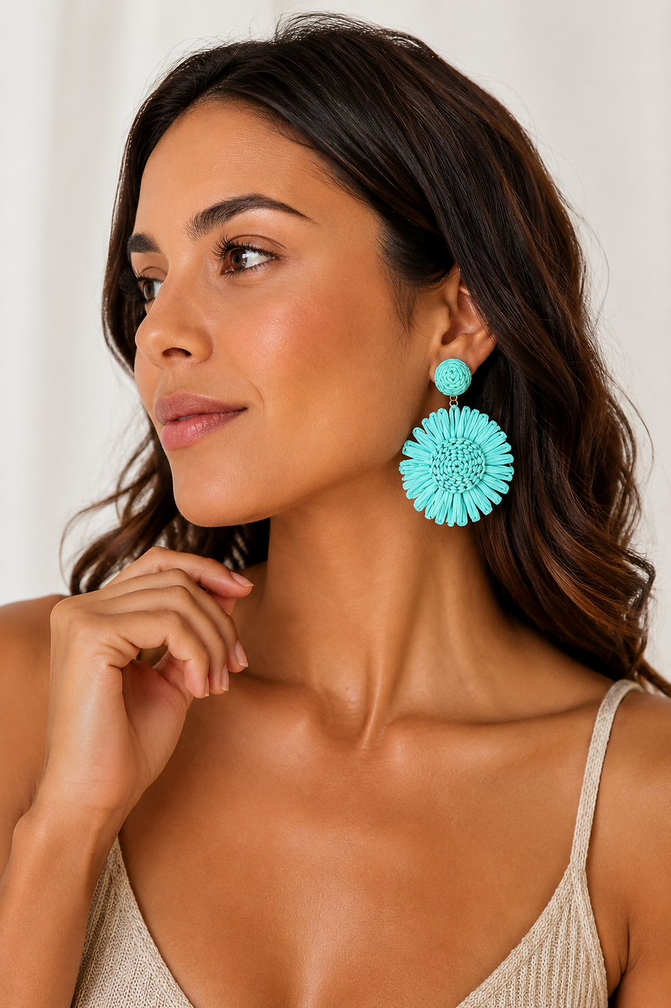 Miniature : Boucles d'oreilles Flora