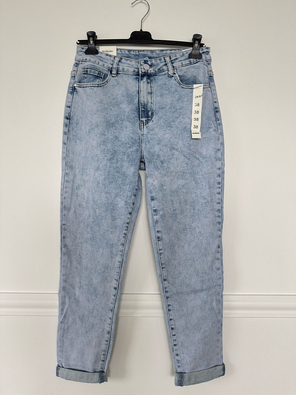 Miniature : Jean bleu mom fit Gwendoline