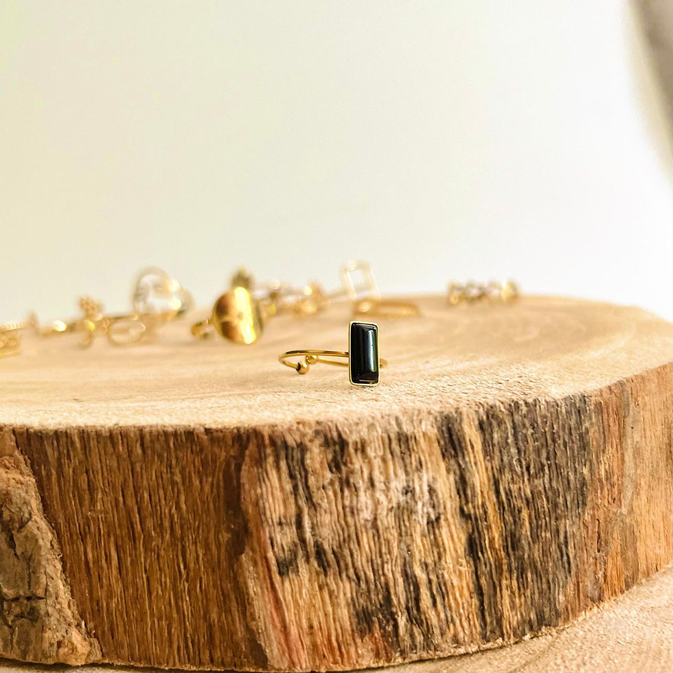 Miniature : Bague en acier Doli