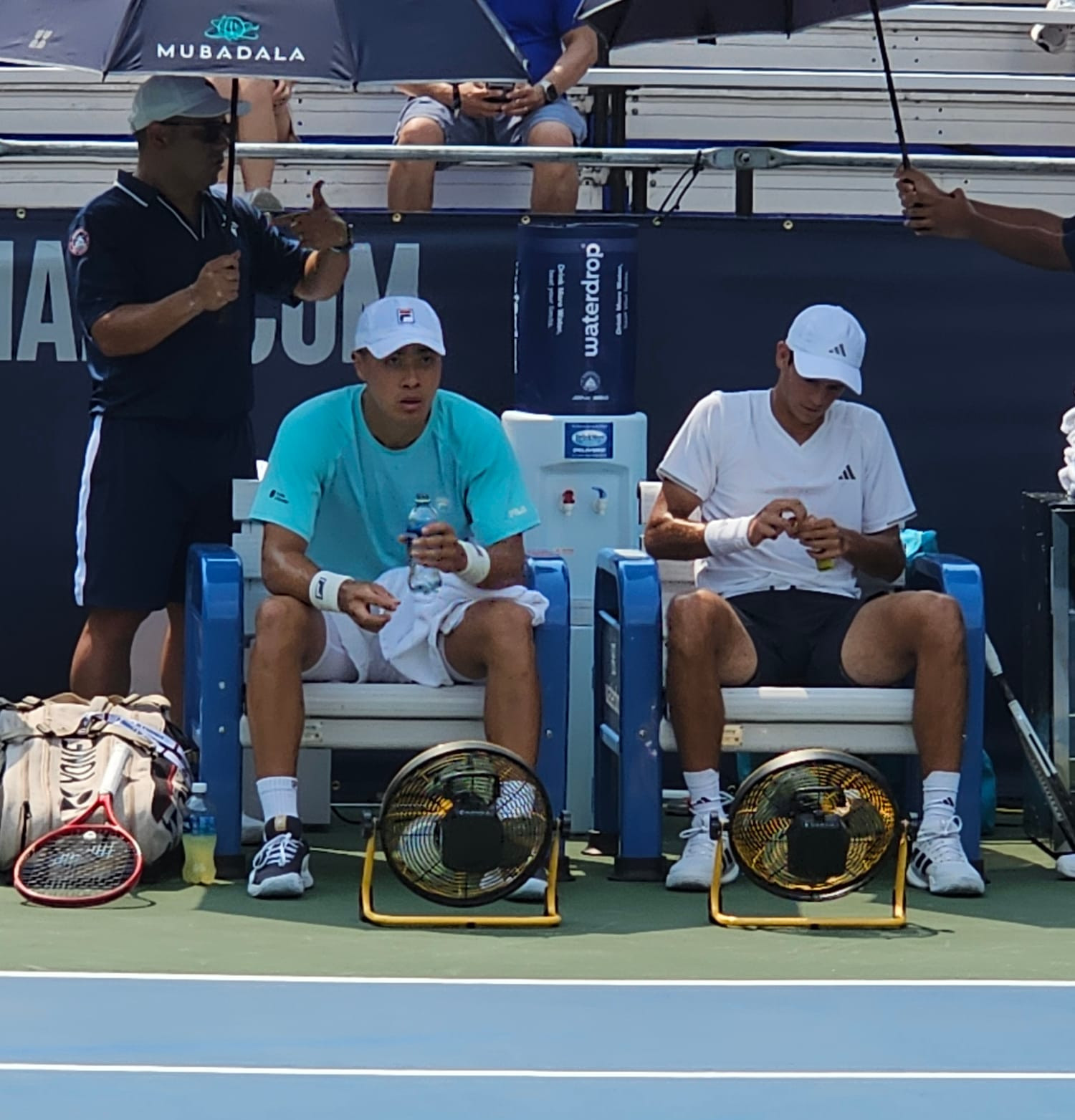 Brandon and Rafael at 2026 Citi Open