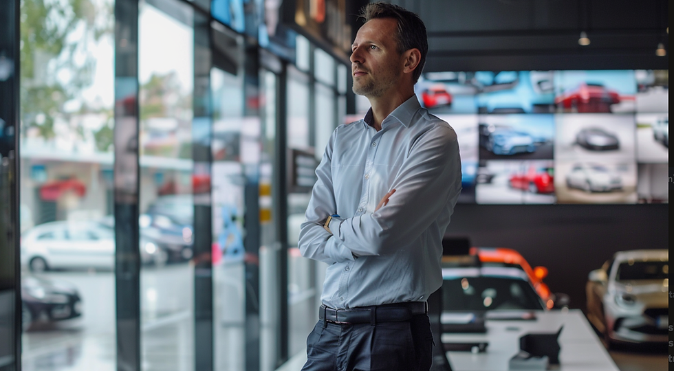 AI Marketing Expert Alex creating data-driven strategies for dealership growth and engagement