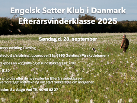 ESK Efterårsvinderklasse 2025
