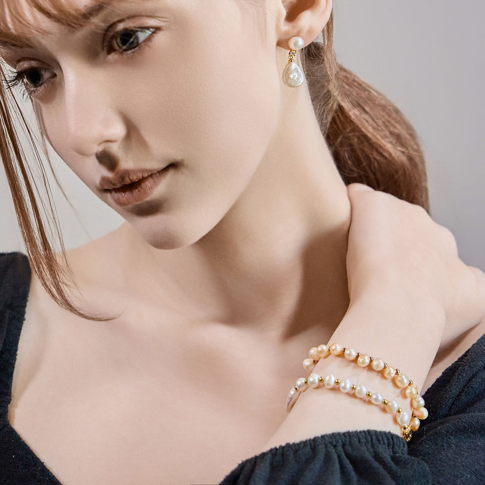 Thumbnail: Baroque Pearl Bracelets