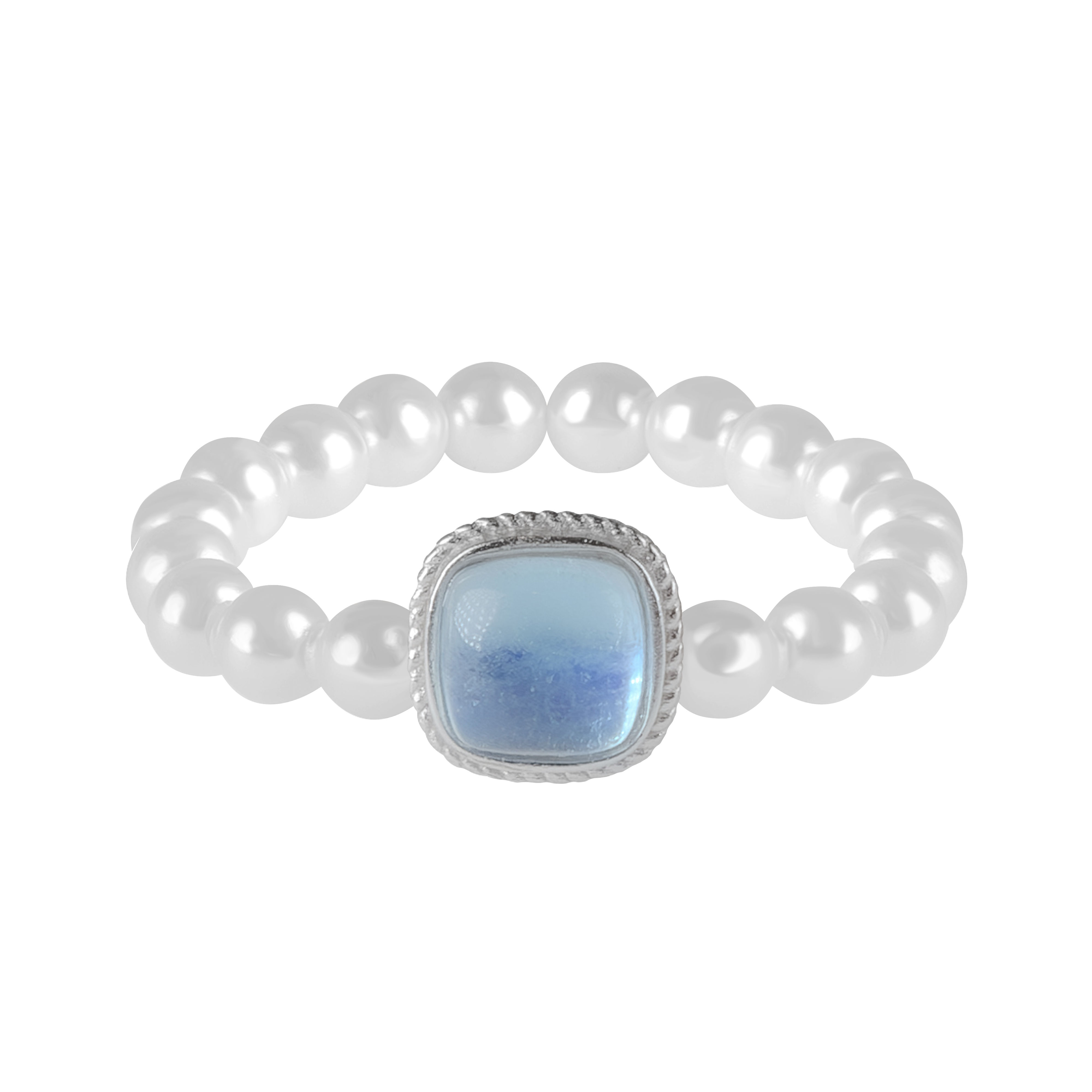 Tranquil Sea Pearl Ring