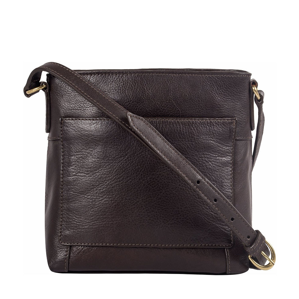 Thumbnail: Sierra Small Leather Crossbody Bag