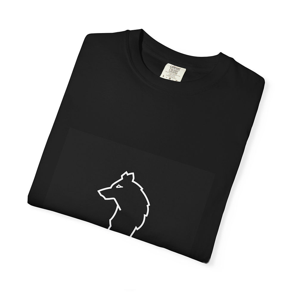 Thumbnail: Unisex Garment-Dyed T-Shirt with LoaO Mezcal Design - Trendy 