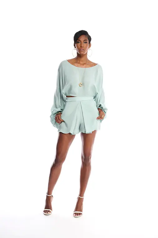 Fab Sleeve Blouse - Cupro