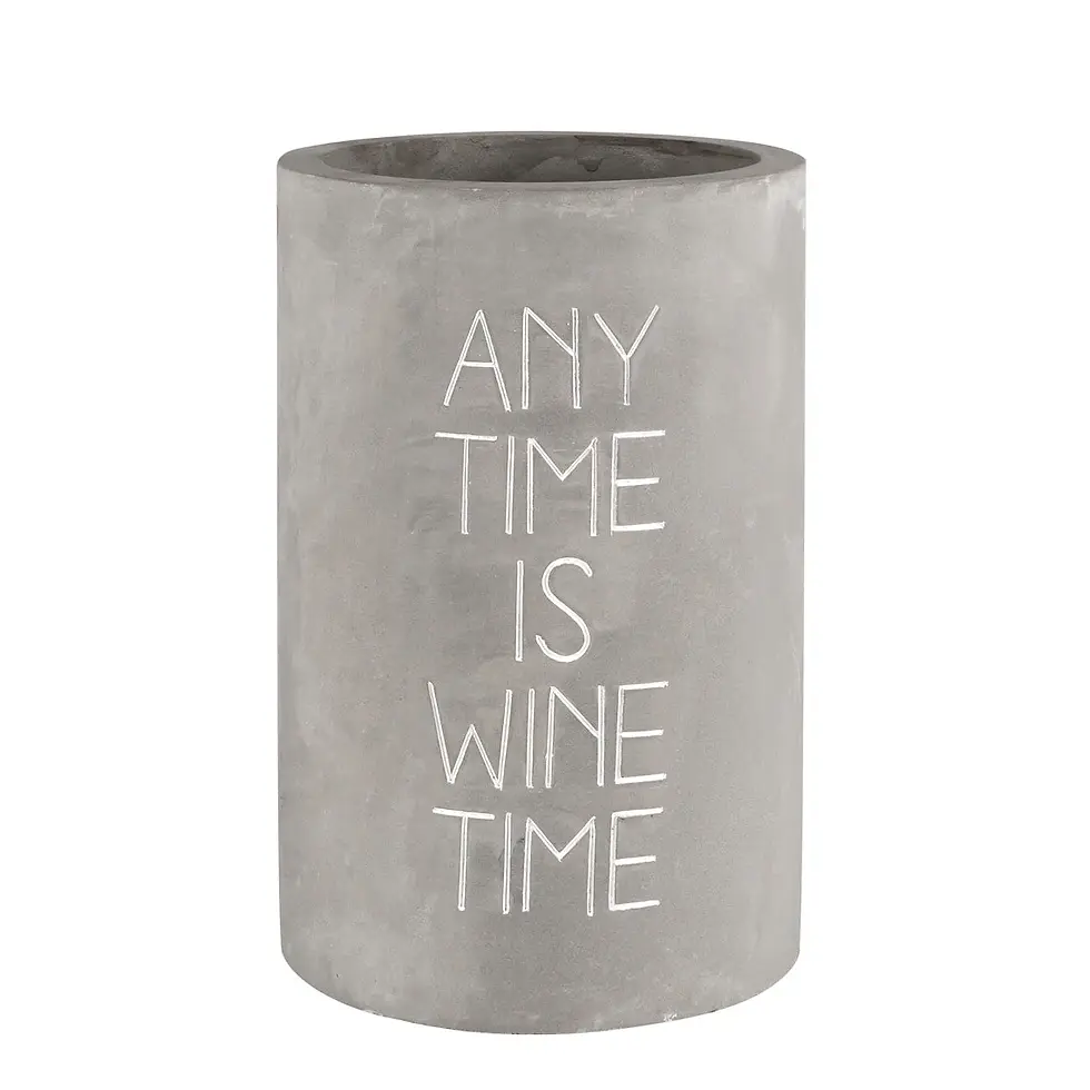 Concrete Wine Bottle Cooler