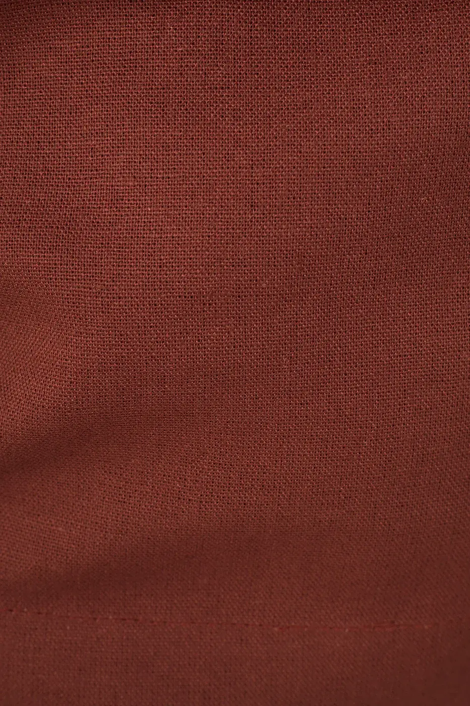 Thumbnail: Open image in full screen Brown Square Neck Back Button Crop Top_3 Open image i