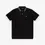 Thumbnail: Men's Green Stripe Accents Piqué Polo Shirt