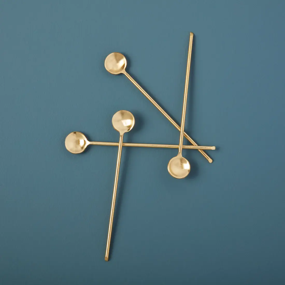 Luxe Thin Long Spoons, Set of 4