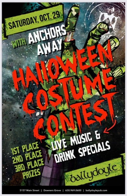 Halloween Costume Contest with Anchors Away