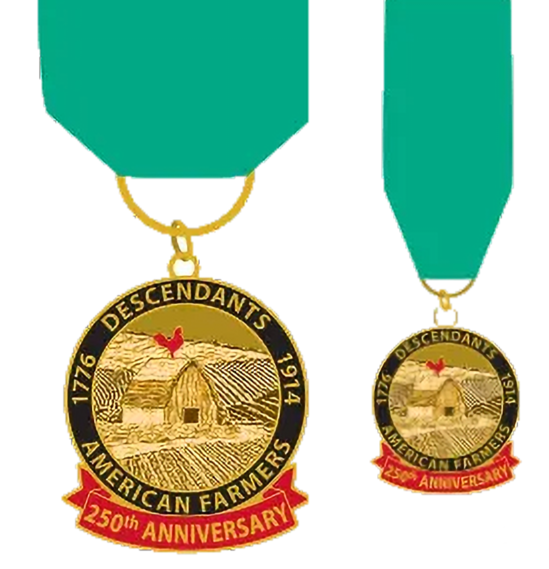 250th Anniversary of America Insignia - Set