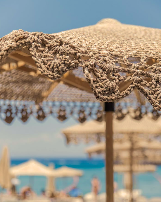 rope umbrellas , custom made umbrellas , rope , heavy duty, Kalindi , Cyprus 