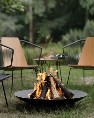 fire bowl,  steel , Kalindi , Cyprus 