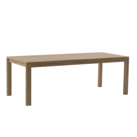 aluminium dining table , heavy duty 