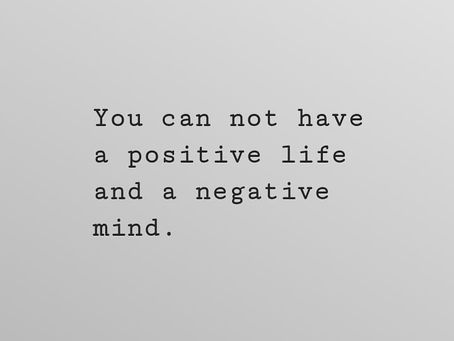 THE IMPORTANCE OF BEING POSITIVE