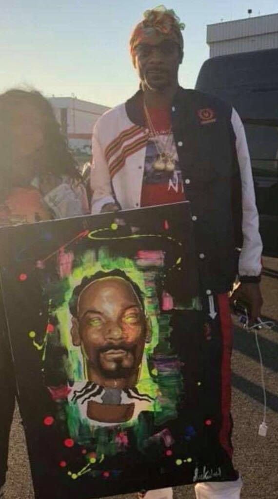tableau pour snoop dog