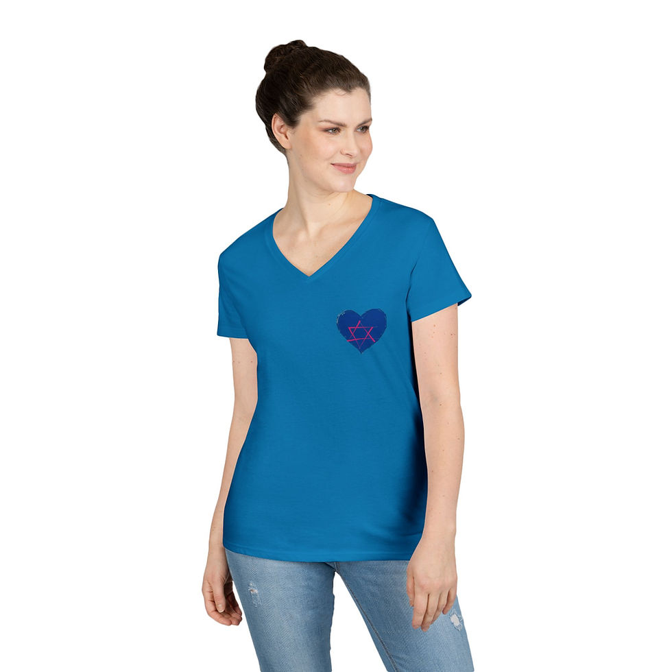 Thumbnail: My Heart and My People V-Neck T-Shirt 