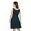 Thumbnail: Mia Schem Women's Skater Dress (De Gris)