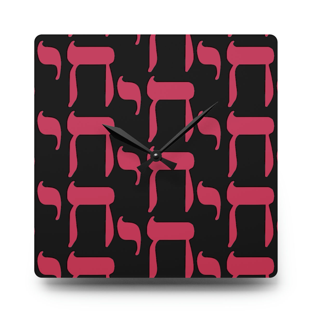 Flying Chai Acrylic Wall Clock