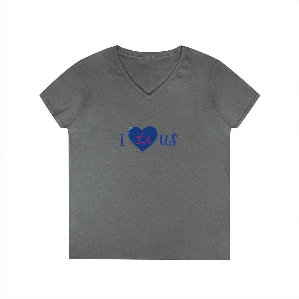Thumbnail: I Heart Us V-Neck T-Shirt 