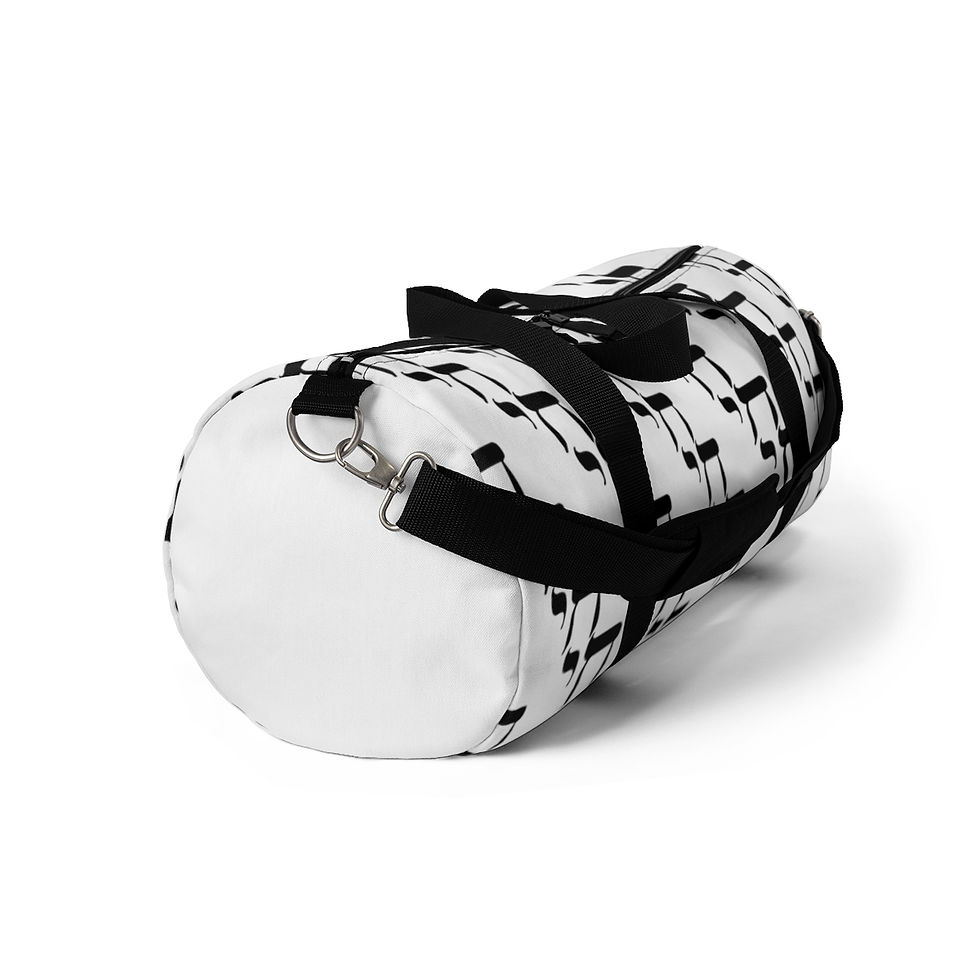 Thumbnail: Chai Duffel Bag (White Black)