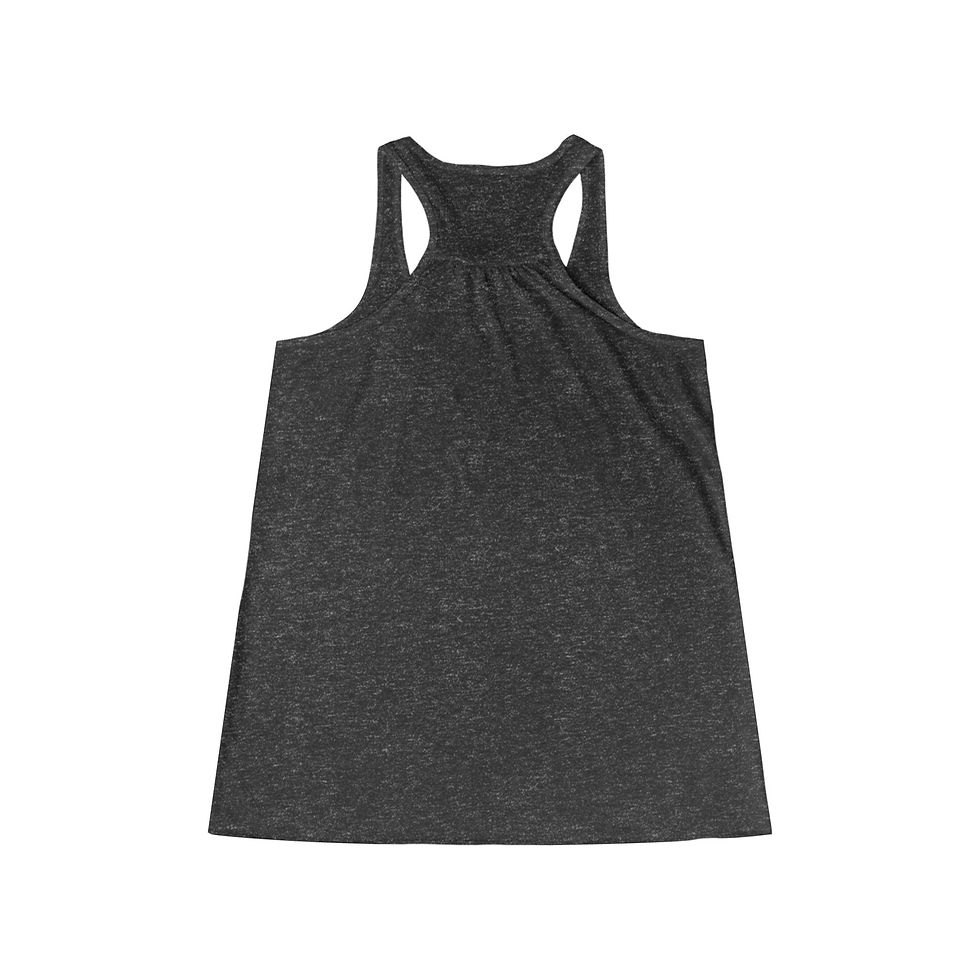 Thumbnail: I Heart Us - Magen David Flowy Racerback Tank
