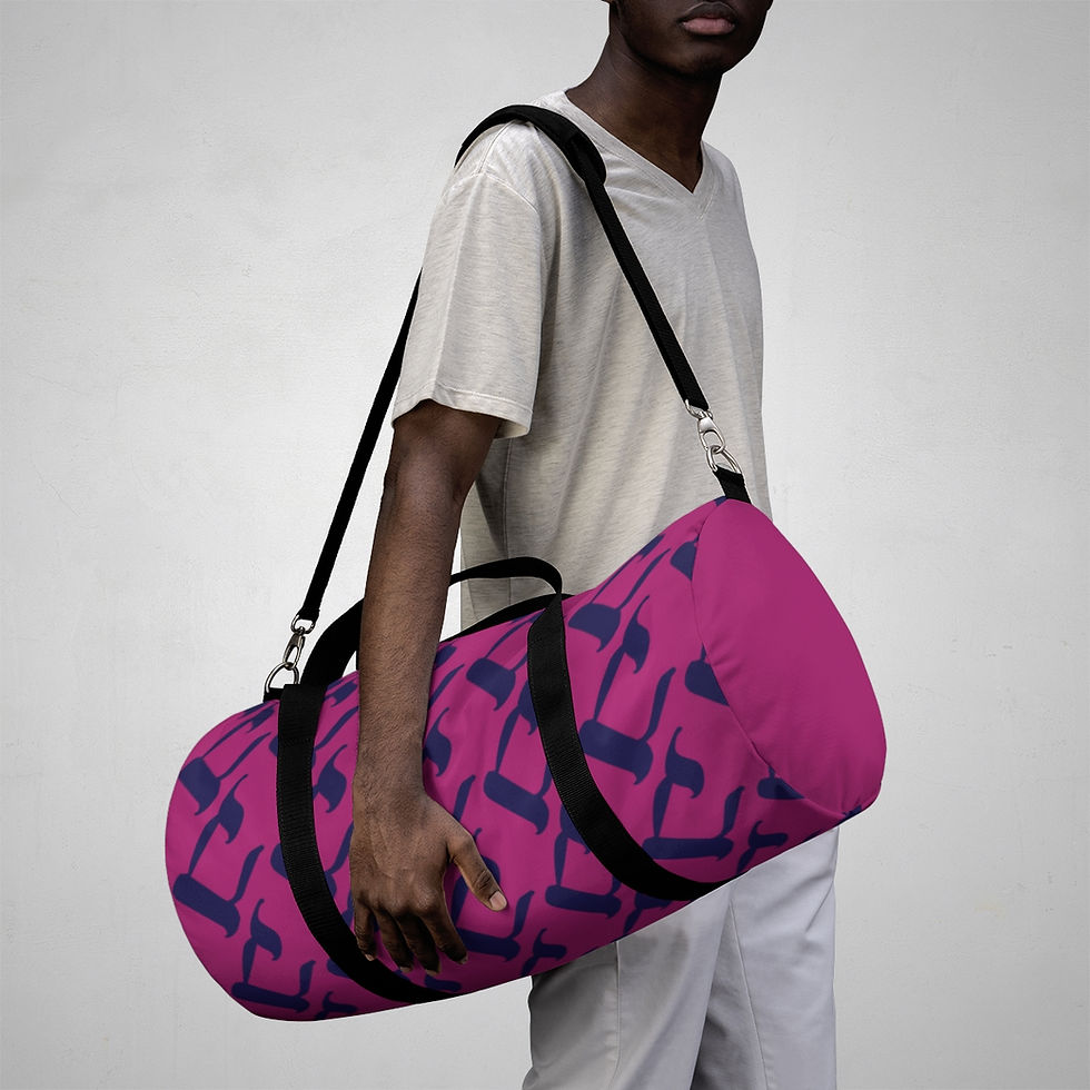 Thumbnail: Chai Duffel Bag (Pink Navy)