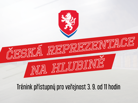 Česká reprezentace na Hlubině!