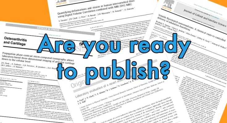 Research publishing options