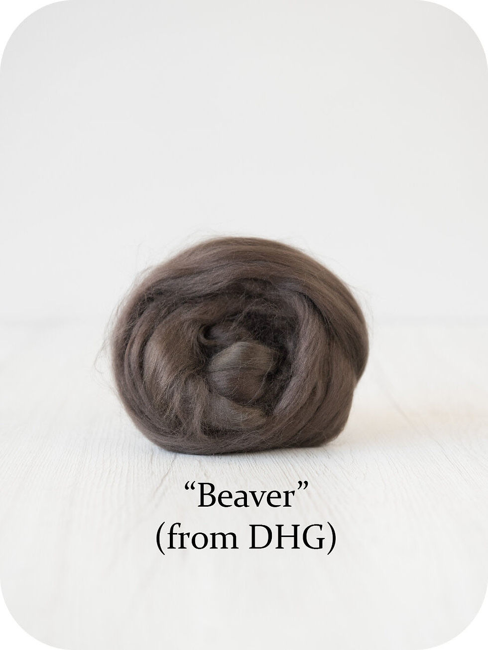 Thumbnail: Doll Hair Fiber For Wigging/Brunette-Brown