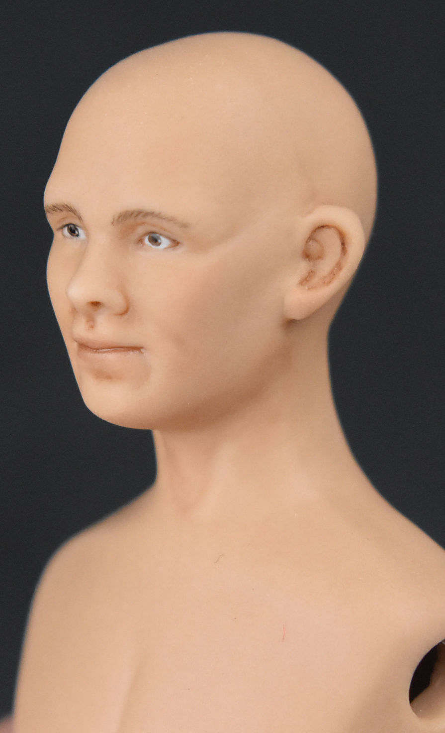 Miniature : Ready To Dress Porcelain Doll-"Liam"