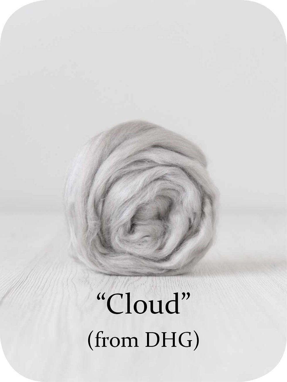 Thumbnail: Doll Hair Fiber For Wigging/Black-White-Gray