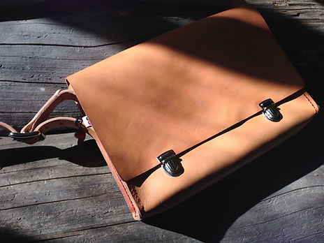 Leather Messenger Bag