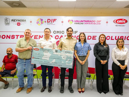 *Trabajan Gobierno de Carlos Peña Ortiz y CMIC por la población vulnerable*