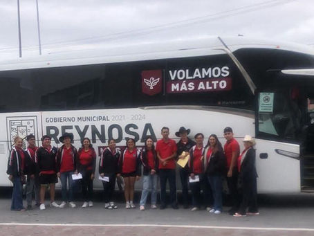 *Apoya Gobierno de Reynosa traslado a competencias a instituciones educativas y deportivas*
