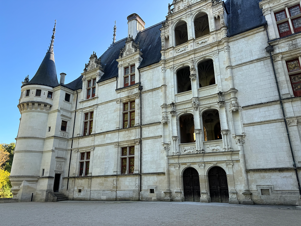 Escalier d'honneur du château d'Azay-le-Rideau
