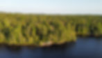 Campement dans le parc Algonquin au milieu du canoë trip