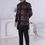 Thumbnail: Men's Black Geometric Print Indo-Western Suit | 3-Piece Sherwani for Weddings | Sherwani For Men | Groom Indo western
