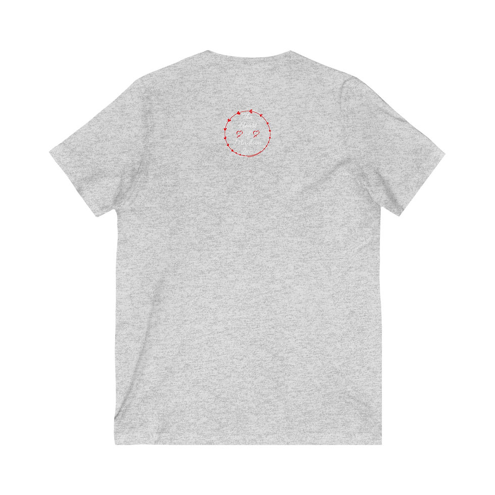 Thumbnail: Copy of Unisex Jersey Short Sleeve V-Neck Tee