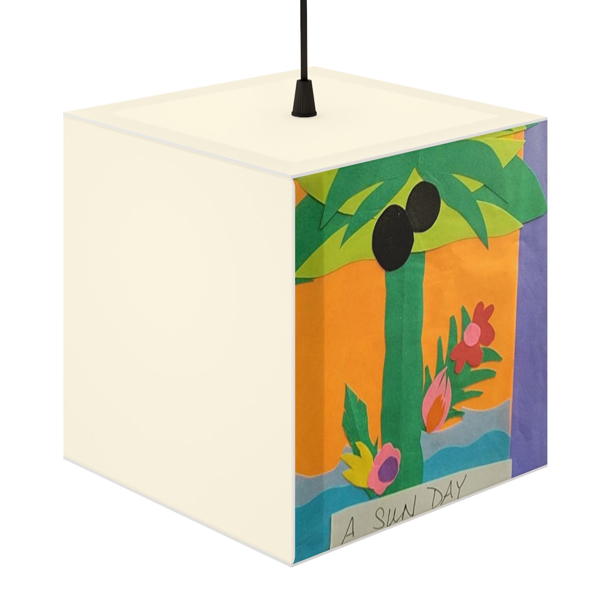 Beautiful decorative Palm & Ocean Lamp