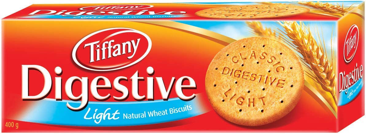 TIFFANY DIGESTIVE LIGHT NATURAL WHEAT BISCUITS