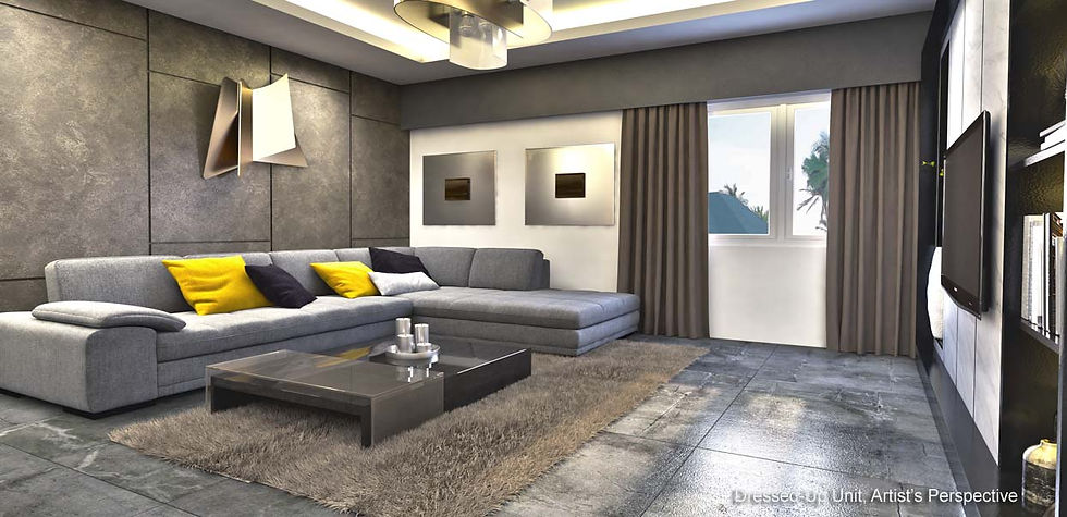 Model Units Gold Residences