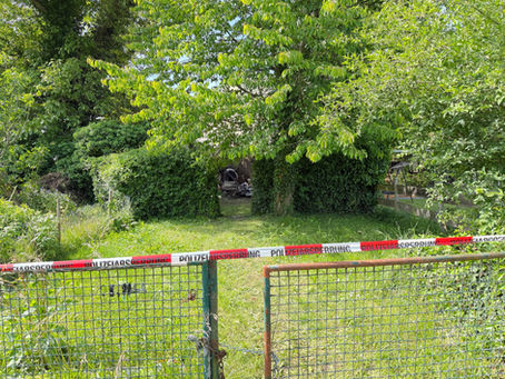 Brand von zwei Gartenhütten in der Adelbergstraße Rheinfelden (21.05.2026, 0:30 Uhr)